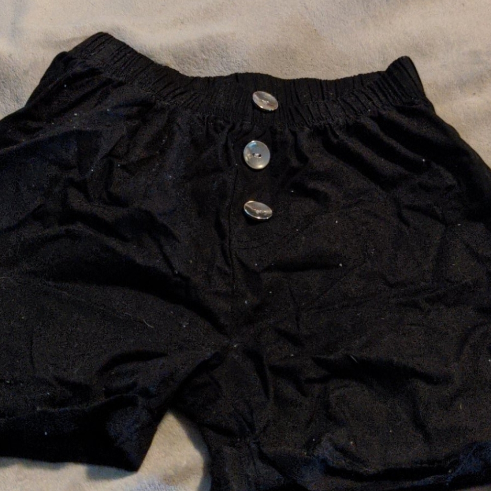 Black shorts